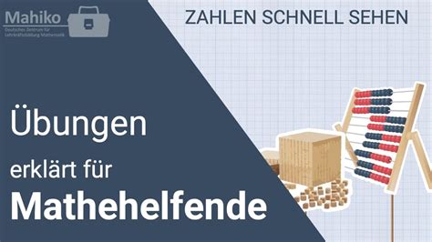 Zahlen schnell sehen bis 20 Klasse 1 Übungen für den