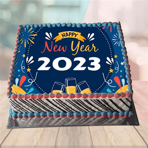 New Year Cake Designs With Off Faridabadcake