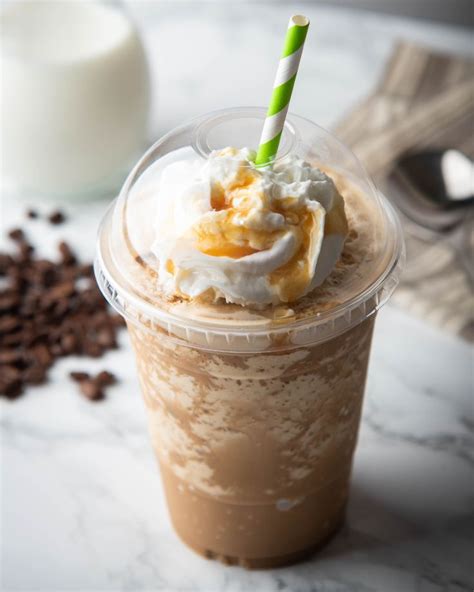 Salted Caramel Frappe Torani In Caramel Frappe Recipe