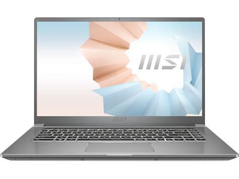 Msi Modern A M Updated Office Laptop Notebookcheck Net Reviews