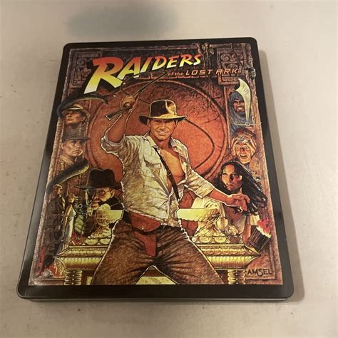 Indiana Jones And The Raiders Of The Lost Ark Steelbook 4K UHD Blu Ray