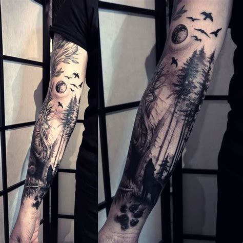 Forest Tattoo Designs, Ideas and Meaning - Tattoos For You