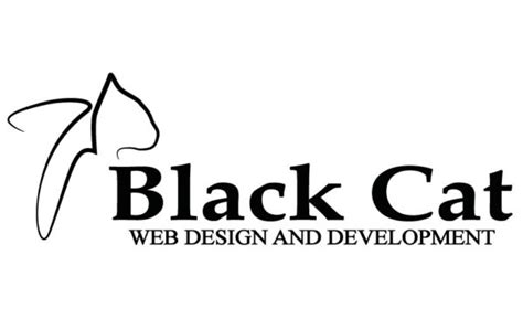 Black-Cat-Black-Logo-Black | Responsive Web Design And Development ...