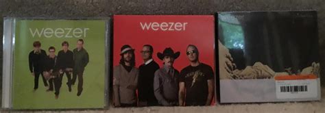 3 Great Weezer Albums (Green, Red Deluxe, Pinkerton Deluxe) That I Just ...