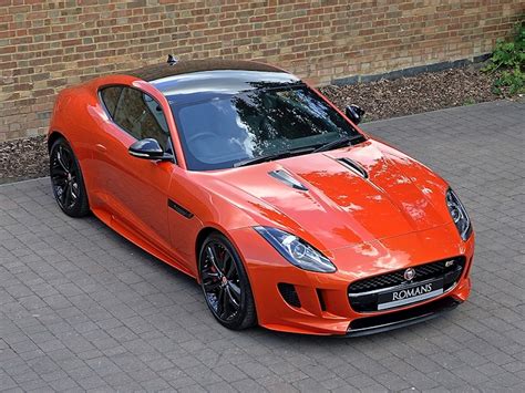 2015 Used Jaguar F Type S V6 Coupe Firesand Orange