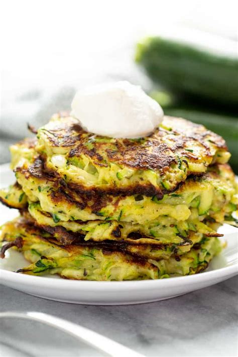 Easy Zucchini Pancakes Zucchini Fritters