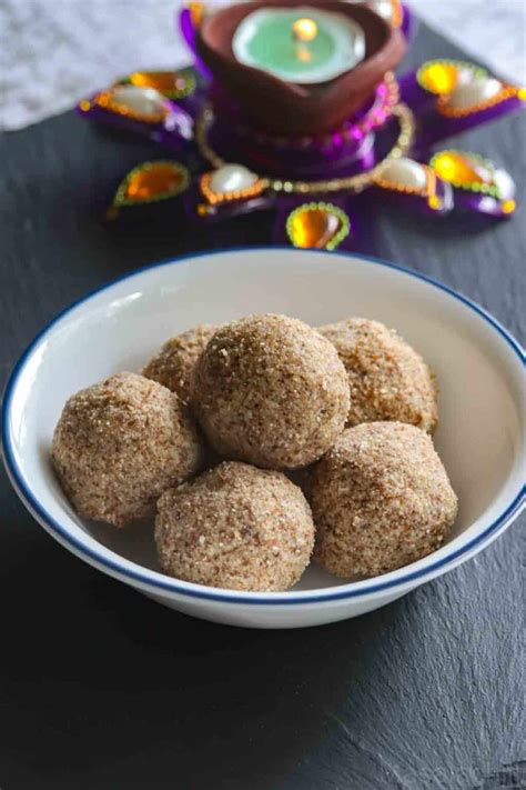 Almond Flour Ladoo Badam Laddu Masalachilli