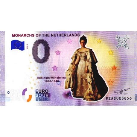 Netherlands 2020 0 Euro Banknote Monarchs Of The Netherlands