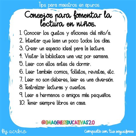 Consejos Para Fomentar La Lectura En NiÑos 1 Imagenes Educativas