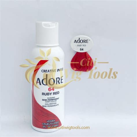 Adore Semi Permanent Hair Colour ? Ruby red | Citibeauty World ...