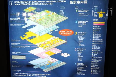 KLIA layout plan, guide on getting around the Kuala Lumpur ...