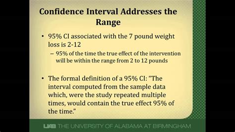 Statistics Corner Confidence Intervals Youtube