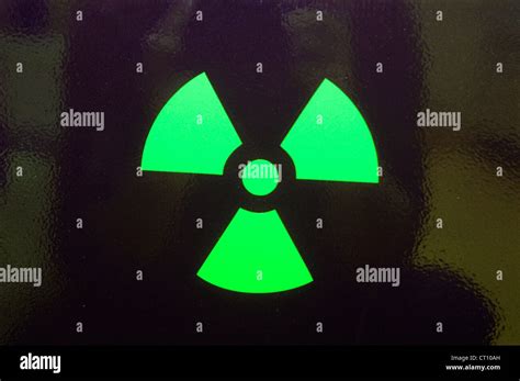 SYMBOL OF NUCLEAR POWER Stock Photo - Alamy