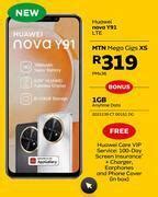 Huawei Nova Y Lte Mtn Mega Gigs Xs Offer At Mtn