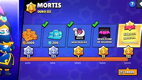 ZERANDO A MAESTRIA DO MORTIS Brawl Stars 1 YouTube