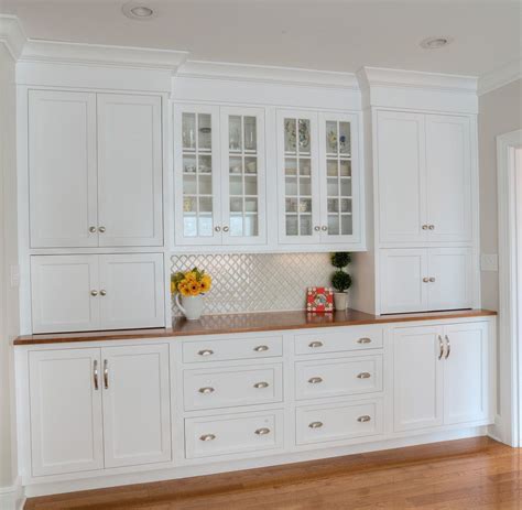 Beautiful White Cabinetry Inset Shaker Doors Kitchen Remodel Small