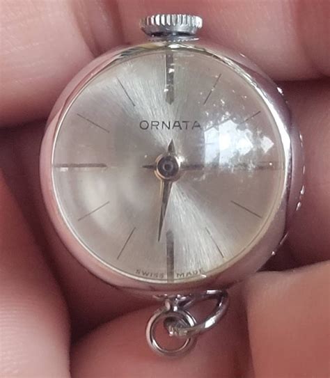 Antique Vintage Art Deco Ornata Swiss Ball Watch Pendant Pools Etsy