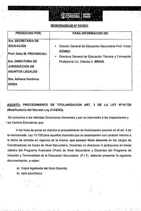 Información y Recursos para Docentes Procedimiento de titularización