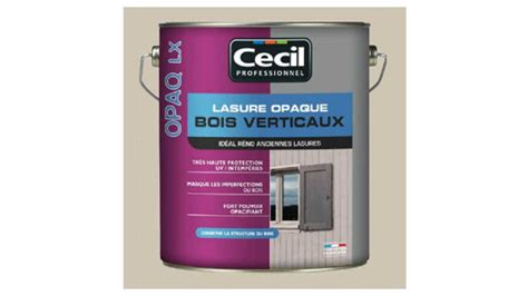 Lasure Cecil Professionnel OPAQ LX Briconews