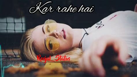 Wo Kisi Or Se Milke Arhe Hai Sad Song Wahtsapp Status Sad Whatsapp