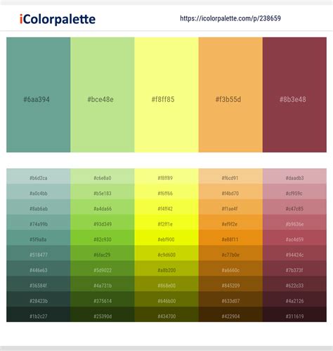 Tosca Color Palette