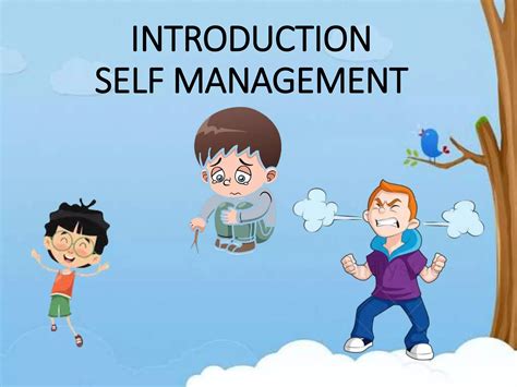 SELF-MANAGEMENT SKILLS | PPT