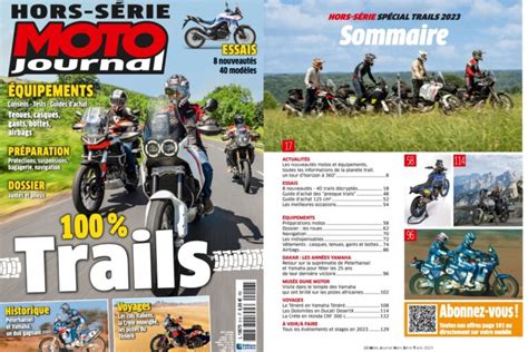 Le hors série spécial trails de Moto Journal est en kiosque Moto