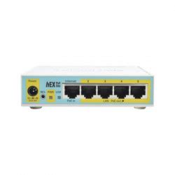 Mikrotik Rb Upr Hex Poe Lite Routerboard Puertos Fast Ethernet