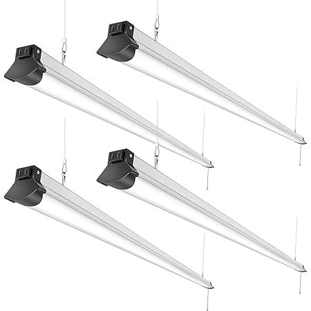 Antlux W Ft Led Shop Lights Ultra Slim Led Wraparound Lm