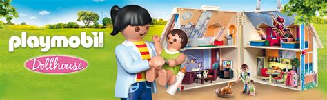 Playmobil Maison Transportable Dollhouse Avec Trois