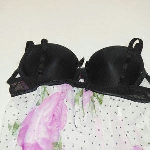 In Bloom Intimates Sleepwear In Bloom Polka Dot Floral Lingerie Slip Medium Poshmark