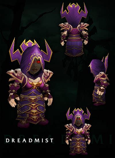 Wow Classic Warlocks T0 Armour Set Guide Dreadmist Raiment Millenium