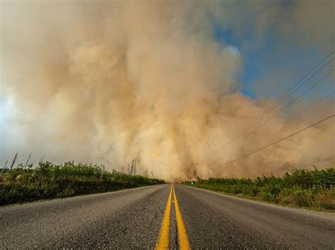 New Wildfire In Bc S Central Interior Sparks Evacuation Order