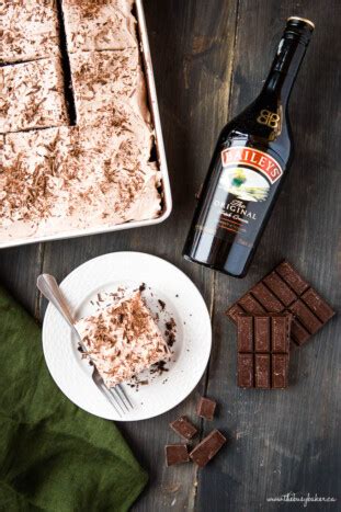 Baileys Chocolate Cake With Irish Cream Frosting The Busy Baker