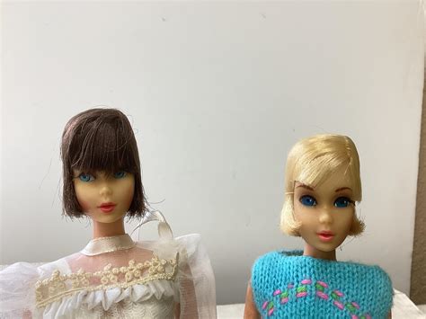 Lot Tnt Blond And Brunette Hair Fair Barbies
