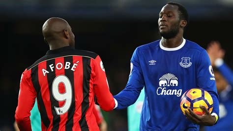 Everton Bournemouth Lukaku Nets Four As Toffees Survive Visitors