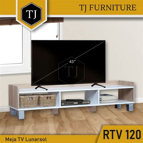 Jual Lunar Meja Rak Buffet TV Kayu Minimalis Serbaguna Lunarsol