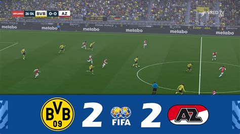 Borussia Dortmund Vs AZ Alkmaar 2 2 Club Friendly 2024 Match