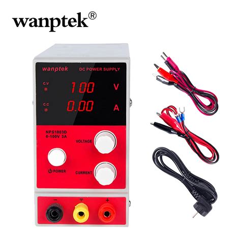 Wanptek Dc Adjustable Power Supply 100v 3a Regulated Bench Variable