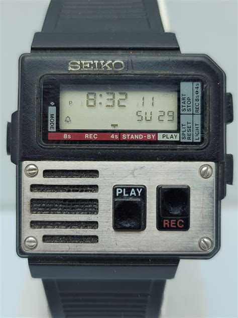 Seiko Ghostbusters Voice Recorder Note M Vintage Rare Men S