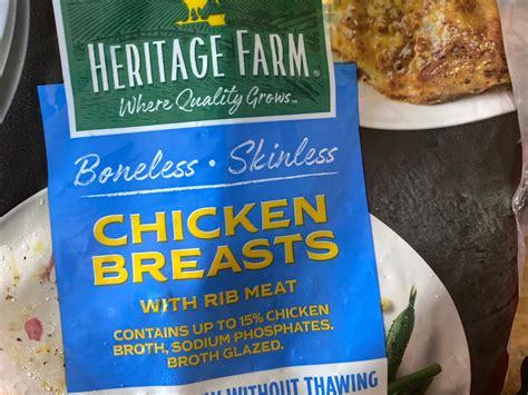 Boneless Skinless Chicken Breasts Heritage Farm Eat This Much