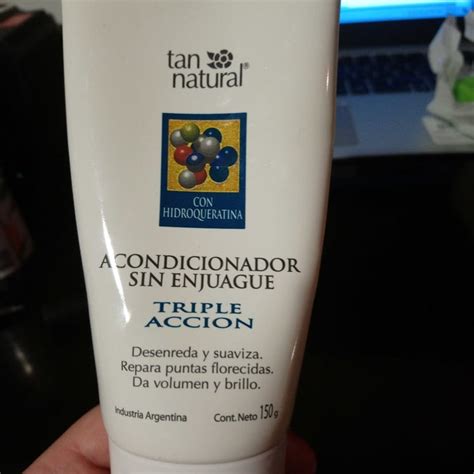 Tan Natural Acondicionador Sin Enjuague Con Hidroqueratina Review