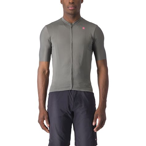 Castelli Maillot De Manga Corta Hombre Unlimited Entrata Gunmetal