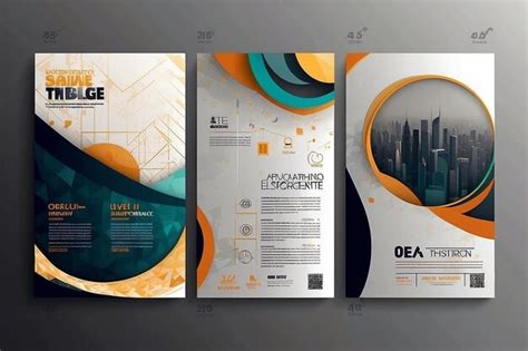 Template design LayoutBrochure | Premium AI-generated image