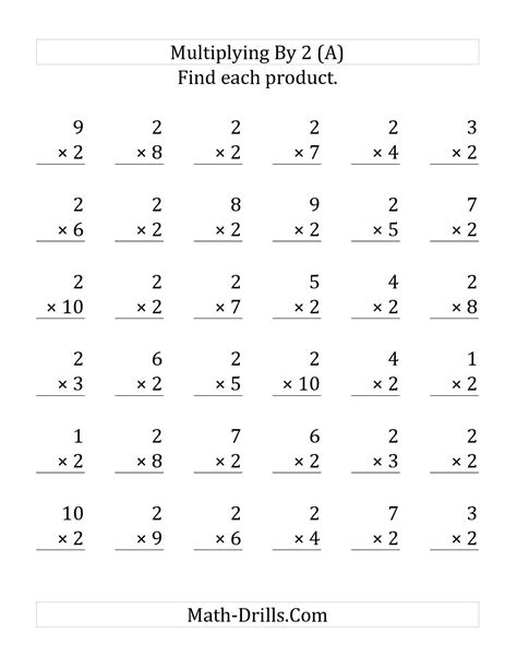 Multiplication Sheets To Practice Common Core Worksheets