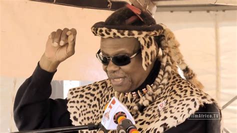 Mangosuthu Buthelezi Is Related To King Zwelithini King Zwelithini Plans Year Long Birthday