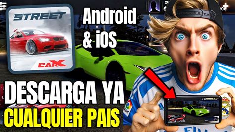 Cómo DESCARGAR CarX Street para ANDROID iOS en TODOS LOS PAÍSES 2024