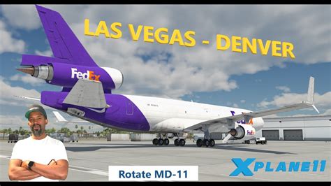 New Update Rotate MD 11F Las Vegas Denver KLAS KDEN