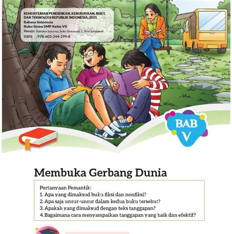 Bahasa Indonesia Kelas Bab Kurikulum Merdeka Portal Edukasi