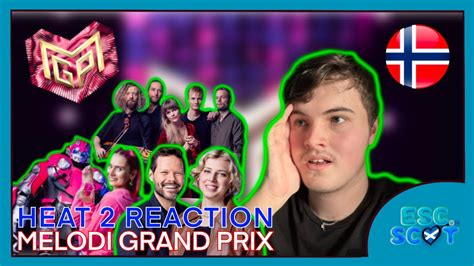 Melodi Grand Prix Heat Reaction Norway Eurovision